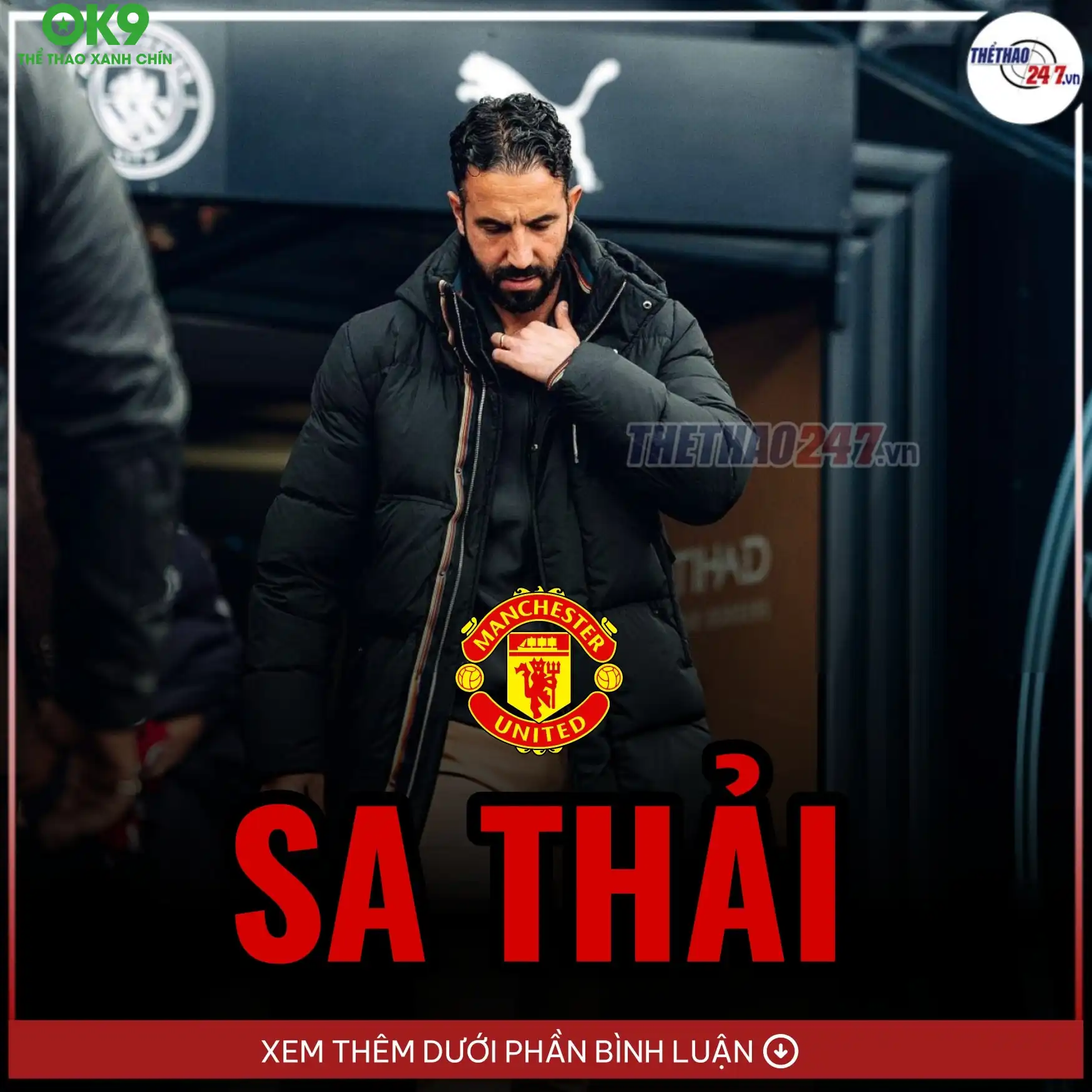 MU chính thức sa thải Amorim sau 14 tháng dẫn dắt